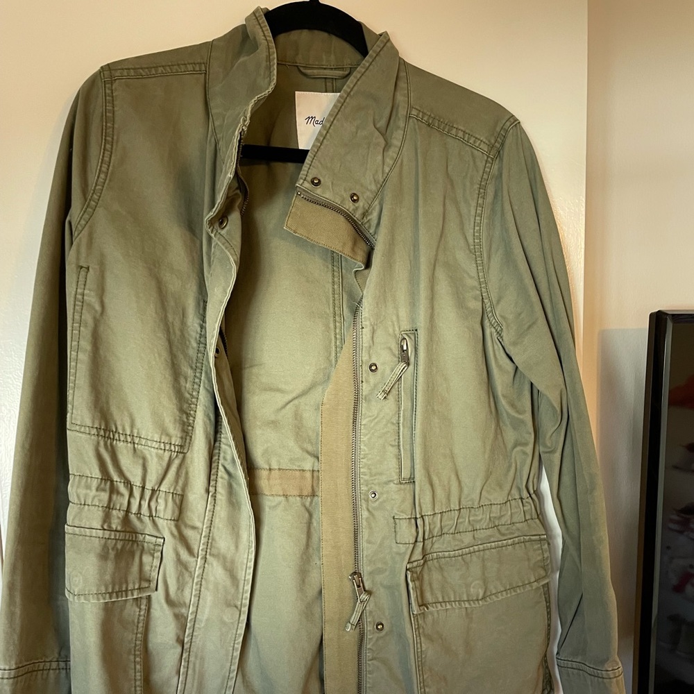 Madewell Olive Green Utility Jacket